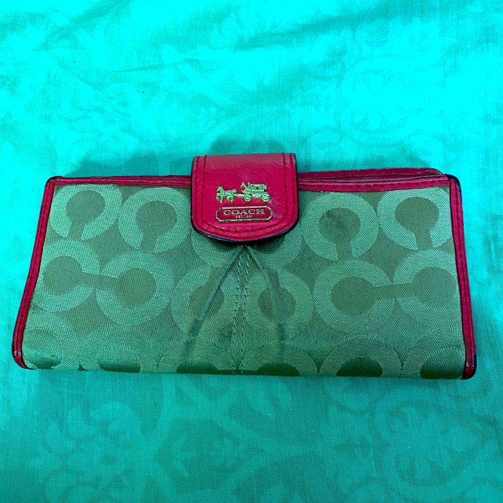 Authentic Coach Mini Wallet